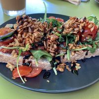 Toasties Tomate   at Vedans in Bayreuth