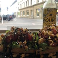 Avocado Toas  at Vedans in Bayreuth