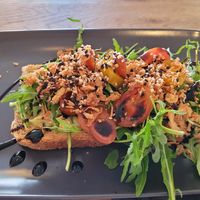 Avocado Toast at Vedans in Bayreuth