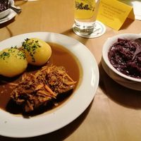 Vegane Rouladen at Goldener Adler in Muersbach