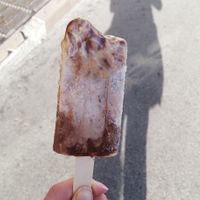 Salty Peanut Butter & Chocolate at Anjuna Ice Pops - Sas utca in Budapest