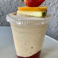 PB&J shake  at Linden Organic in Gilbert