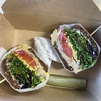 Vegan tuna sandwich   at Linden Organic in Gilbert