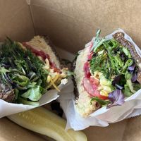 "Tuna” sandwich   at Linden Organic in Gilbert