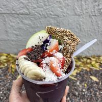 Acai bowl $18.50  at Linden Organic in Gilbert