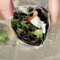 Spring rolls $10  at Linden Organic in Gilbert