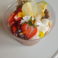 Chocolate Maca Bowl at Linden Organic in Gilbert