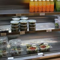 Ready for take out cold press juices, sushi, quinoa salads, summer wraps, chia pudding  at Linden Organic in Gilbert