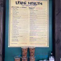  Menu  at Leahi Health - Aina Haina in Honolulu