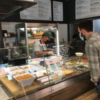 Salad server. at fresh&co - 85th & Lexington in New York City