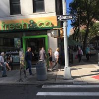 View from outside. at fresh&co - 85th & Lexington in New York City