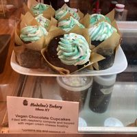 Vegan cupcakes at Alley Cat Cafe in Ithaca