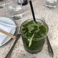 Green juicee  at Catch in New York City