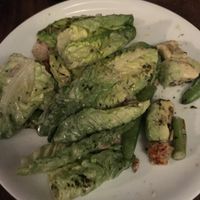 Vegan Caesar salad. Make sure to specify vegan because they make a non-vegan Caesar as well   at Catch in New York City