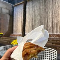 At Paley park nearby  at Gregory's Coffee - 7th Ave in New York City