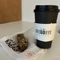   at Gregory's Coffee - Madison Ave in New York City