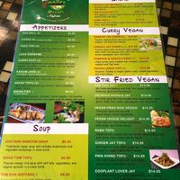 Half menu vegan at Bangkok Happy Bowl in Aspen