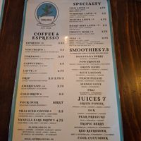 Menu #Veganuary at Berry to Bean Coffee House in San Antonio