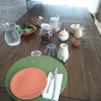 the vegan breakfast, sweet + savoury at Agriturismo La Lenticchia in Forli