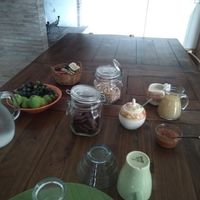 the vegan breakfast at Agriturismo La Lenticchia in Forli