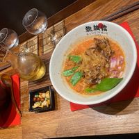 Ramen vegan à la tomate at Ryukishin - Richelieu in Paris