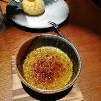 Crème brûlé thé vert matcha at Ryukishin - Richelieu in Paris