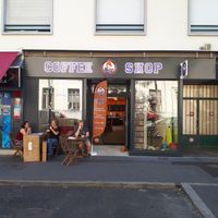 front at KA Coffee Shop in Saint-nazaire
