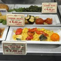 Vegan sides  at Pastificio Artigianale di Canneto in Genoa