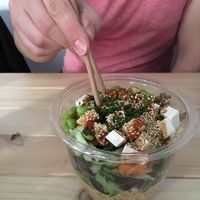 Vegan Poké bowl at Ohana in Malaga