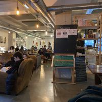 Interior front room  at Beaj Kafe in Brest