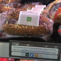 Small vegan sandwich houmous & lentils  at LYS - EXKi - T1 in Colombier-saugnieu