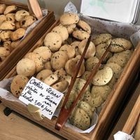 Vegan cookies. I think this was the only vegan alternative of cookies (June 2019) at La Pepite in Marseille