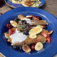 French toast at Om Sabor in San Francisco