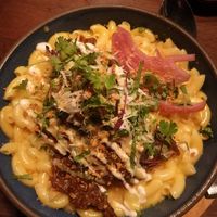 Mac n Cheese at Om Sabor in San Francisco