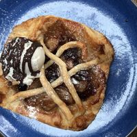 Apple pastry. A little dry but yum  at Om Sabor in San Francisco