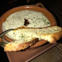 Clam chowder at Om Sabor in San Francisco