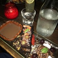 Chocolate trio. at Om Sabor in San Francisco