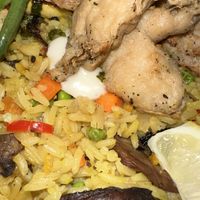 Chik’n tasted really good   at Om Sabor in San Francisco