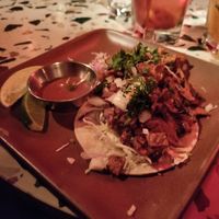 Tiny tacos at Om Sabor in San Francisco