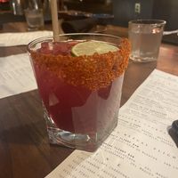 Spicy Margarita  at Om Sabor in San Francisco