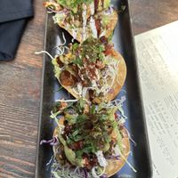 Tostadas - as delicious as they are beautifull  at Om Sabor in San Francisco