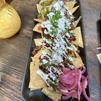 Nachos - so good!   at Om Sabor in San Francisco