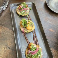 Arepitas   at Om Sabor in San Francisco