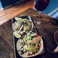 Korean bbq tacos  at Om Sabor in San Francisco