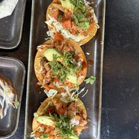 Ceviche tostada  at Om Sabor in San Francisco