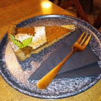 Vegan pie at Čajnica in kavarna Dnevna in Nova Gorica