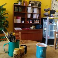 the new interior at Kangus Coffee in Kirkcaldy