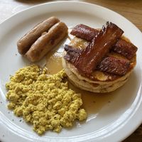 Savoury pancakes 🙏  at Kangus Coffee in Kirkcaldy