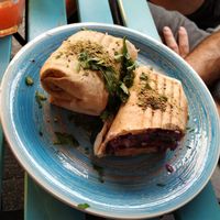 Kimchi wrap at Falla in Gdansk