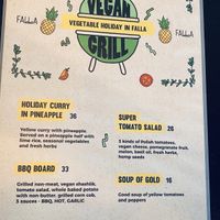 :) more menu at Falla in Gdansk